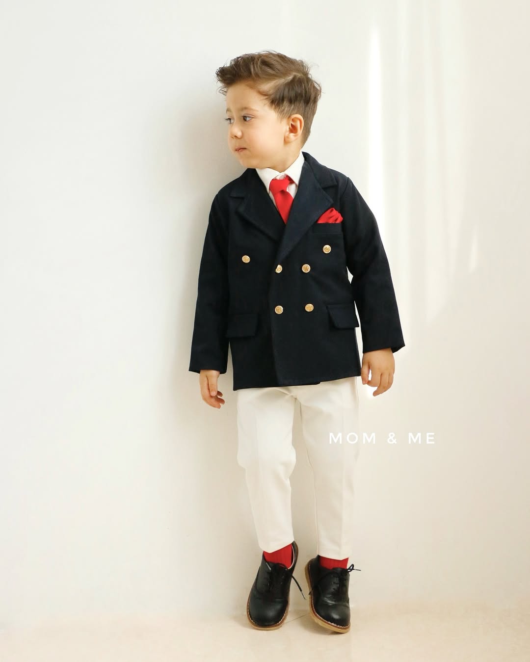 ست کت شلوار بچگانه فاستونی کلاسیک انگلیسی