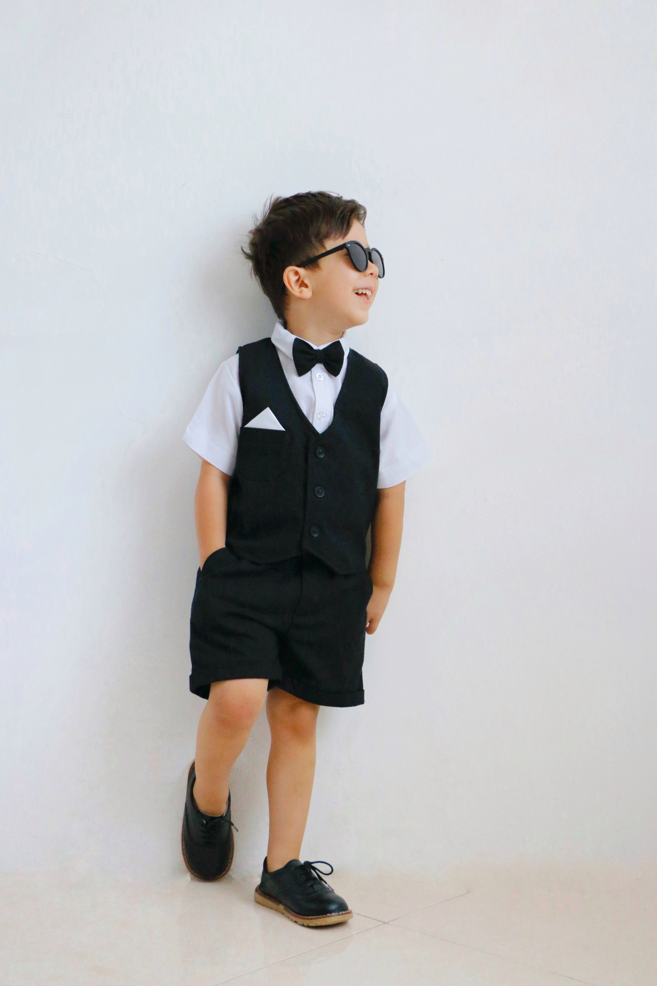 ست جلیقه شلوار مجلسی اقتصادی پسرانه