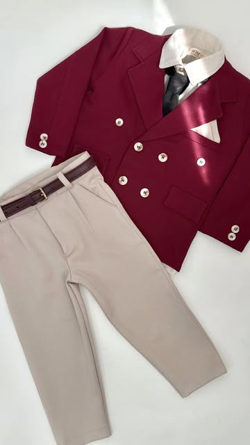 ست کت ‌‌شلوار بچگانه شاهکار